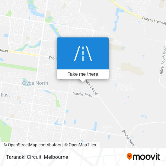 Taranaki Circuit map