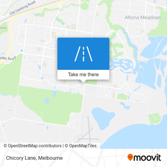 Chicory Lane map