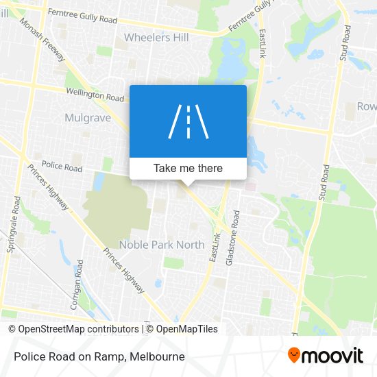 Police Road on Ramp map