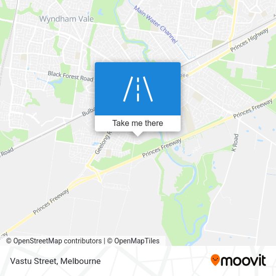 Vastu Street map