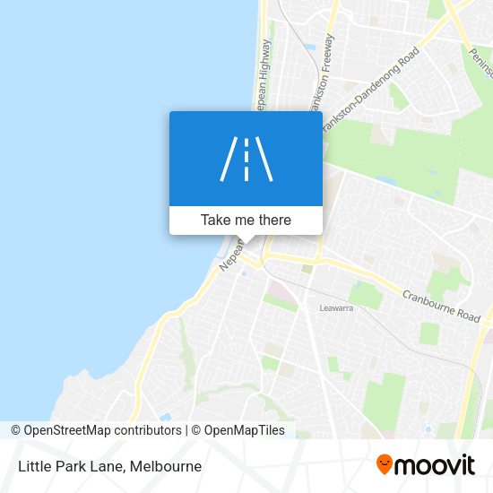 Little Park Lane map