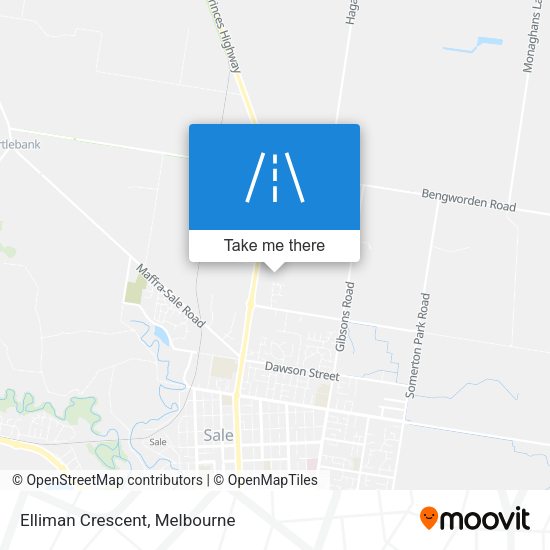 Elliman Crescent map