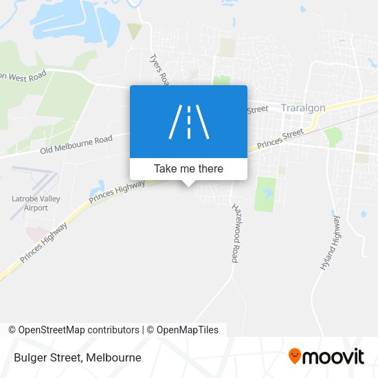 Bulger Street map
