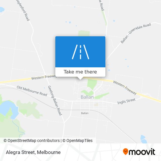 Alegra Street map