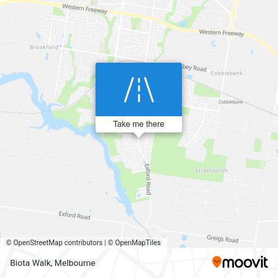 Biota Walk map