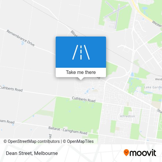 Dean Street map