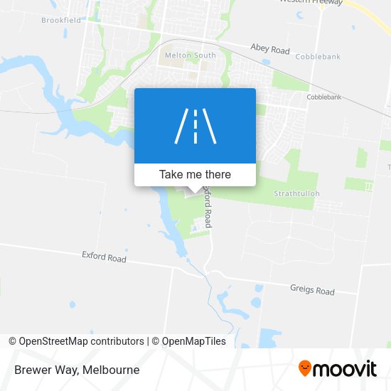 Brewer Way map