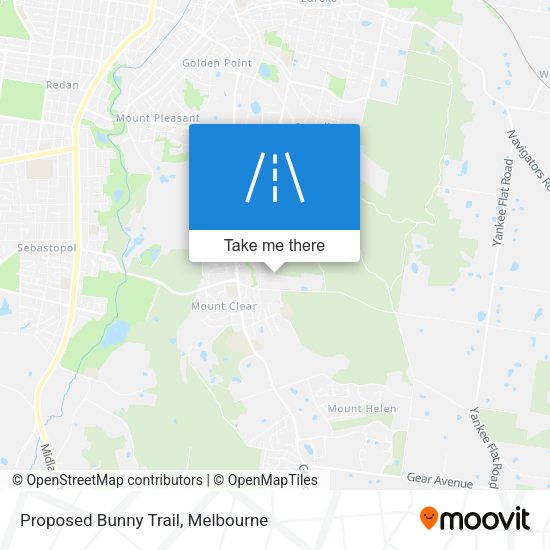Proposed Bunny Trail map