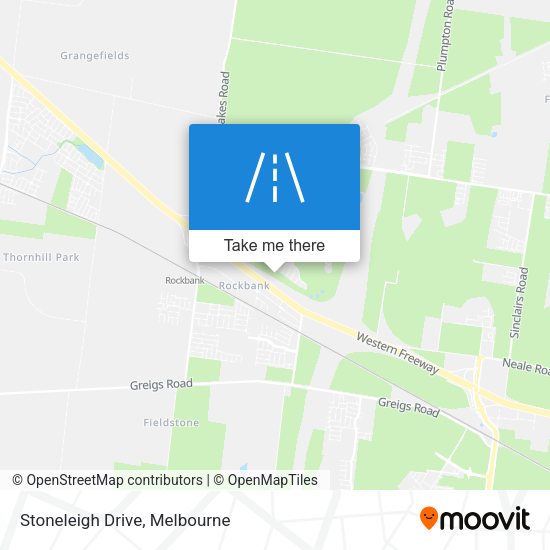 Stoneleigh Drive map