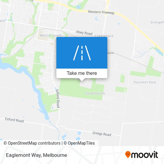 Eaglemont Way map
