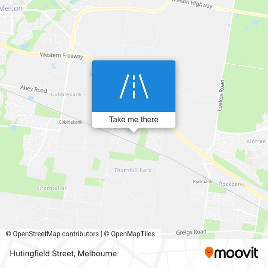 Hutingfield Street map
