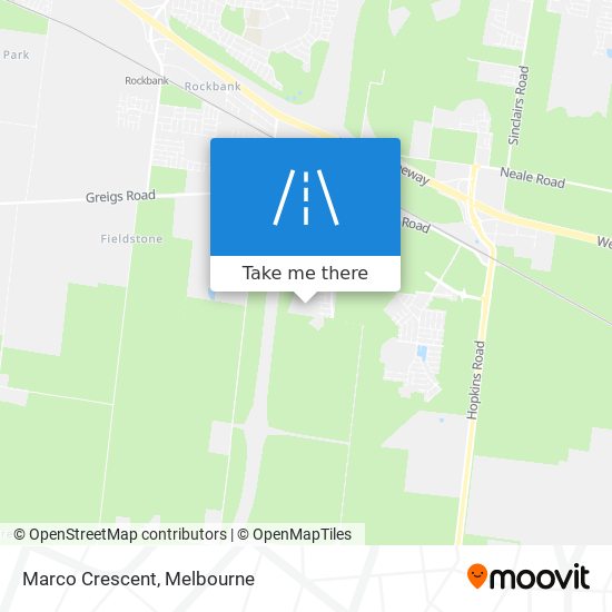 Marco Crescent map