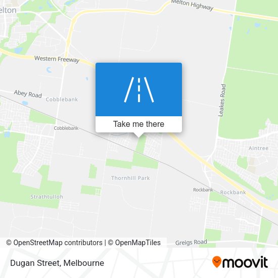 Dugan Street map