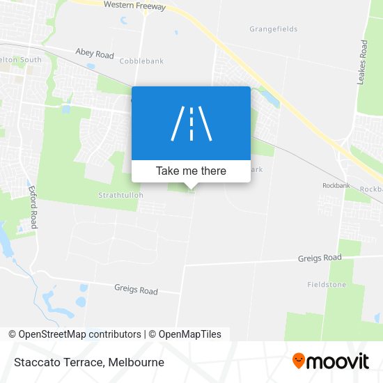 Staccato Terrace map