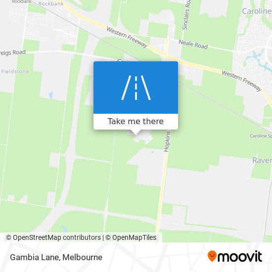 Gambia Lane map