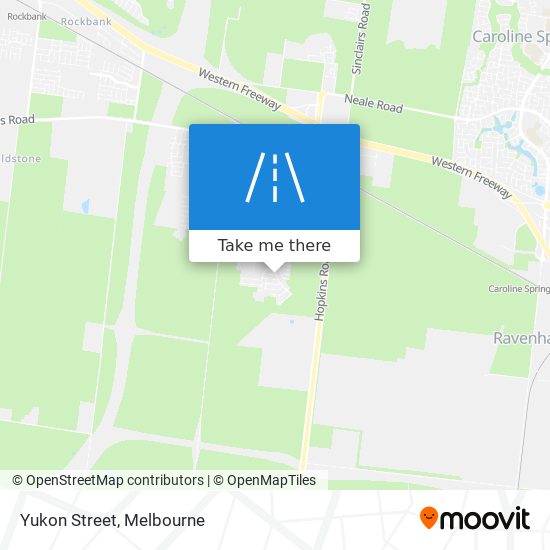 Yukon Street map