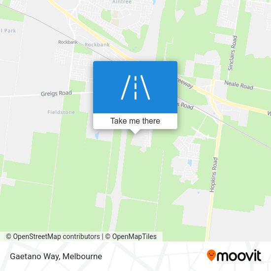 Gaetano Way map