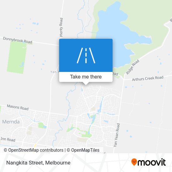 Nangkita Street map