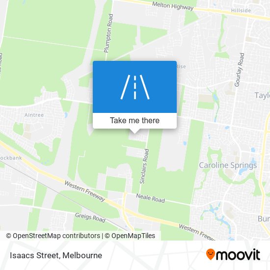 Isaacs Street map