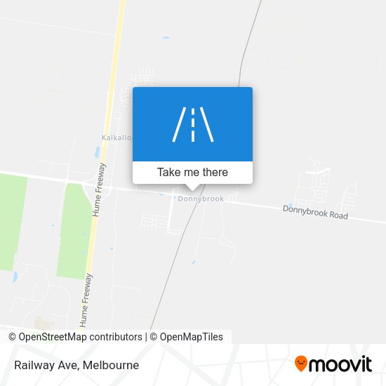 Railway Ave map