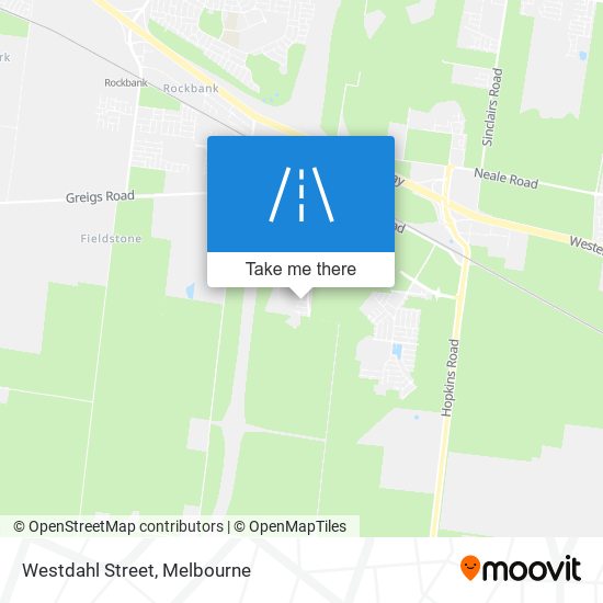 Westdahl Street map