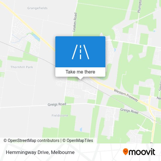 Hemmingway Drive map