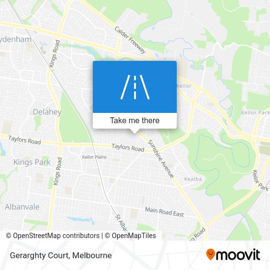 Gerarghty Court map