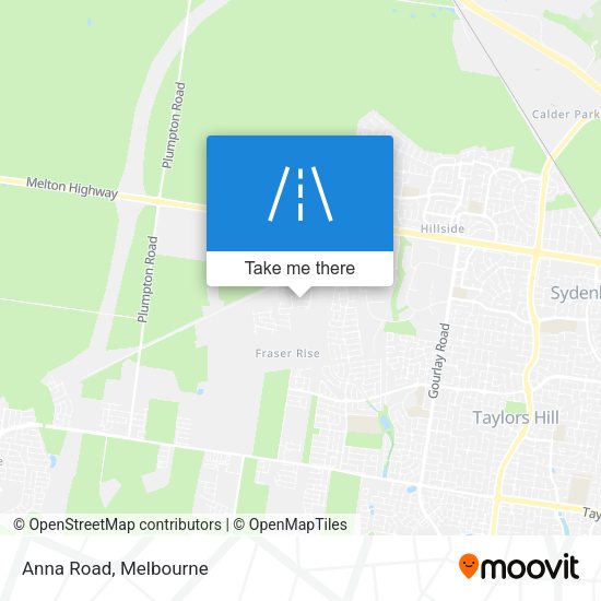 Anna Road map