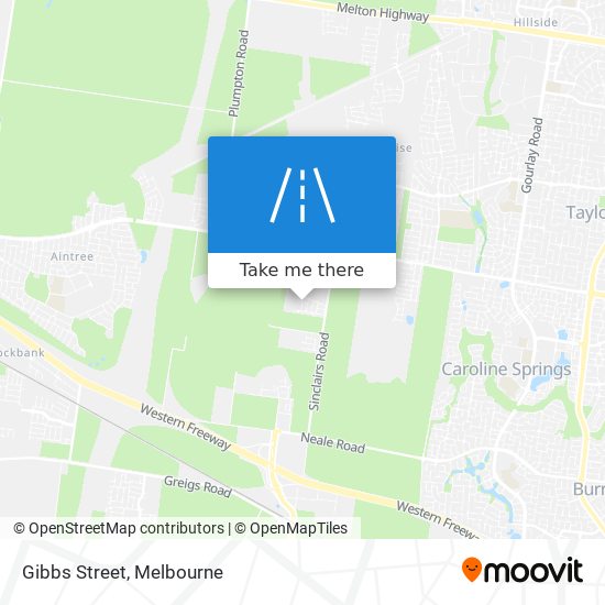 Gibbs Street map