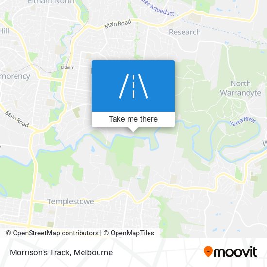 Morrison's Track map