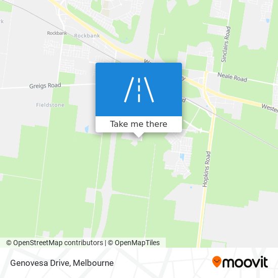 Genovesa Drive map