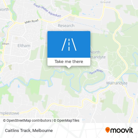 Caitlins Track map