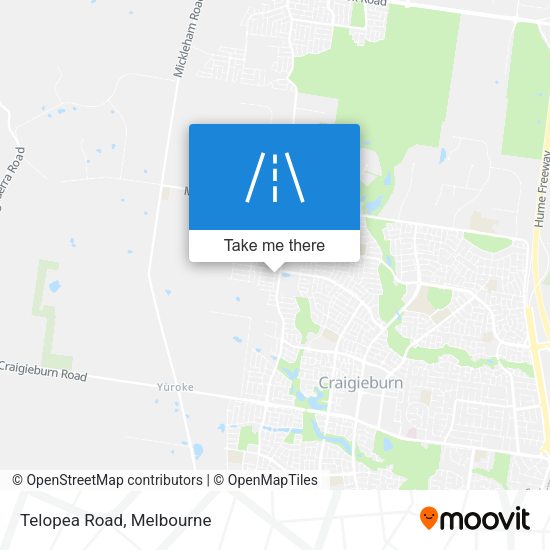 Telopea Road map