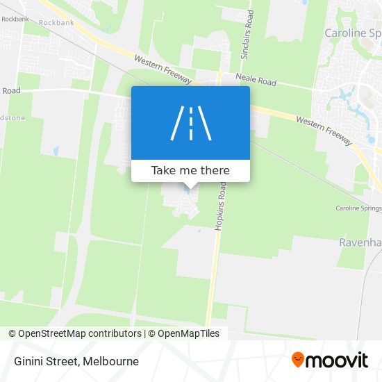 Ginini Street map