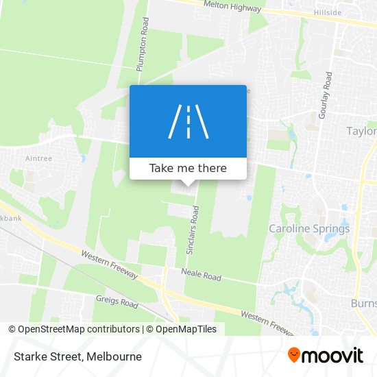 Starke Street map