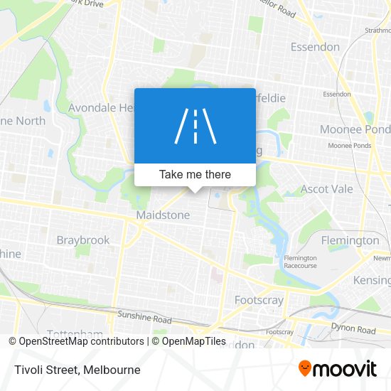 Tivoli Street map