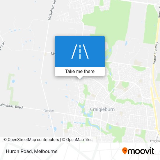 Huron Road map