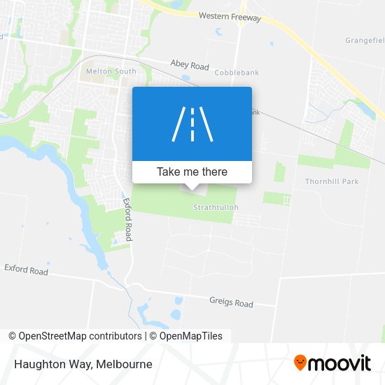 Haughton Way map