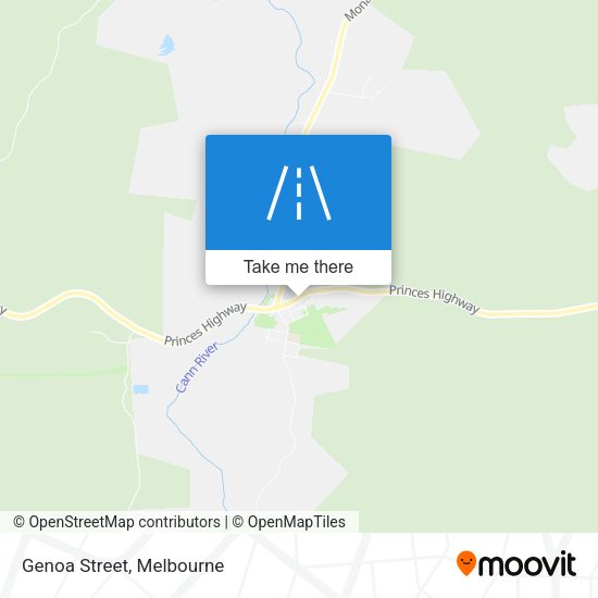 Genoa Street map