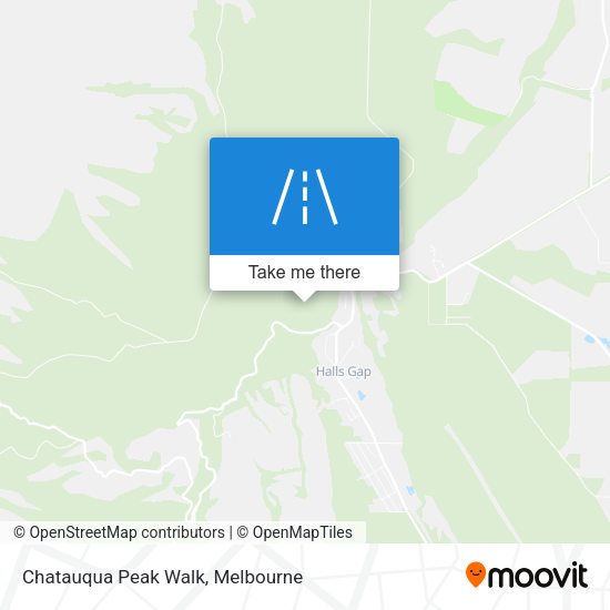 Chatauqua Peak Walk map