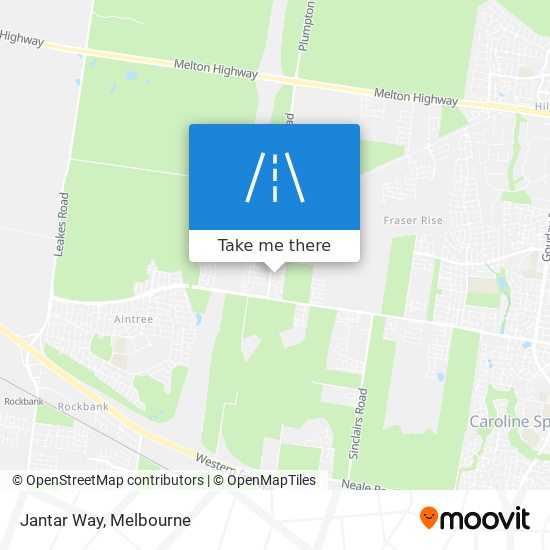 Jantar Way map