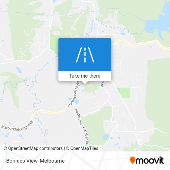 Bonnies View map