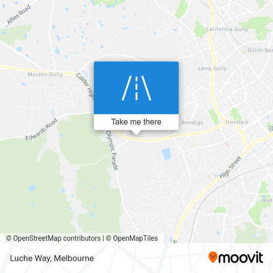 Luche Way map