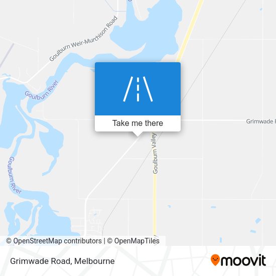 Grimwade Road map