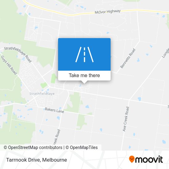 Tarrnook Drive map