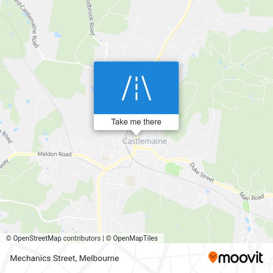Mechanics Street map