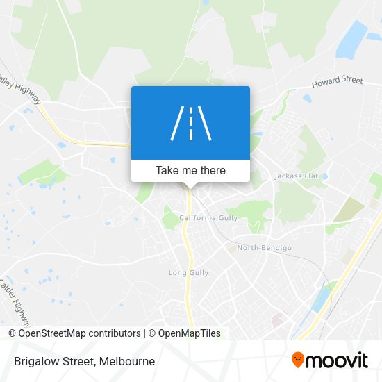 Brigalow Street map