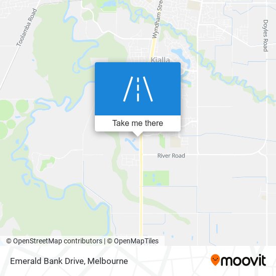 Emerald Bank Drive map