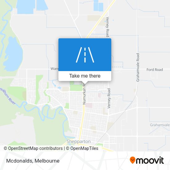 Mcdonalds map