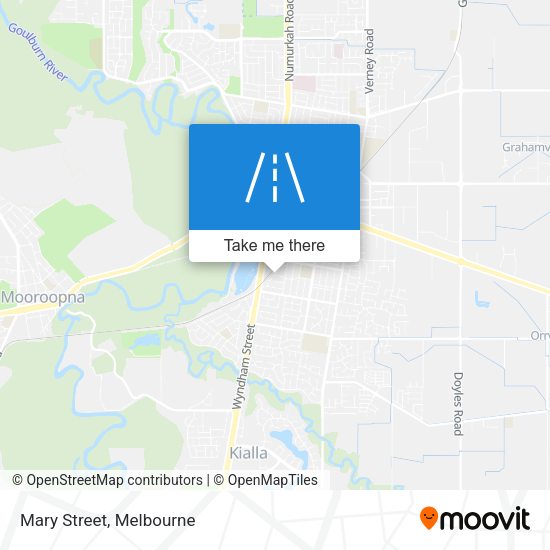 Mary Street map